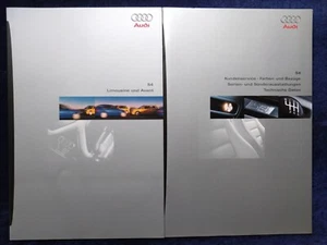 AUDI S4 Limousine und Avant Prospekt 09.1997 + Farben und Bezüge - Bild 1 von 12