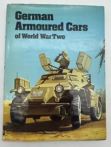 German Armored Cars of World War II Milsom and Chamberlain Hardcover (1974) - Picture 1 of 15