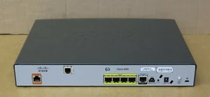 Cisco CISCO888-SEC-K9 10/100 G.SHDSL Firewall Integrated Services Router ISDN - Picture 1 of 4