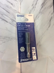 Kobalt 3/8" x 1" Cylindrical Grinding Stone SpeedFit 0236542 Hex Drill - Picture 1 of 4