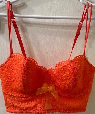 b.tempt'd by Wacoal Women's Coral Long Line Ciao Bella Bra Size Medium - Image 1 of 4