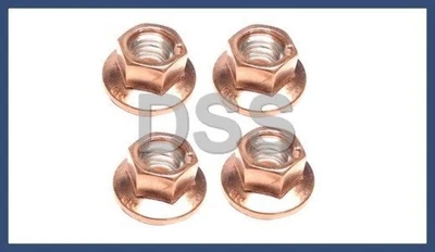 Juego de 4 tuercas de cuello de cobre originales BMW 530i 745i 840Ci 850Ci M5 Z8 nuevas Foto 1 de 4