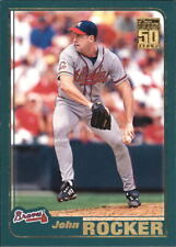 2001 Topps Atlanta Braves Baseball Card #619 John Rocker