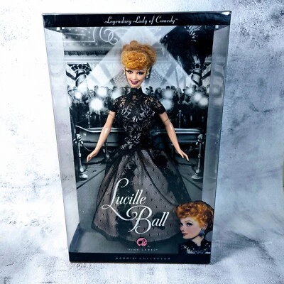 Muñeca Barbie Lucille Ball 2008 Legendary Lady of Comedy N2691 etiqueta rosa. Nuevo en caja Foto 1 de 4