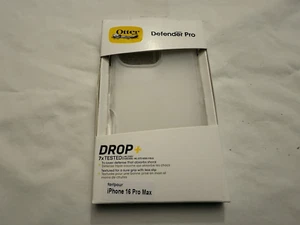 OtterBox "CLEAR" Defender Pro Case for iPhone 16 PRO MAX BRAND NEW 77-54595 - Zdjęcie 1 z 9