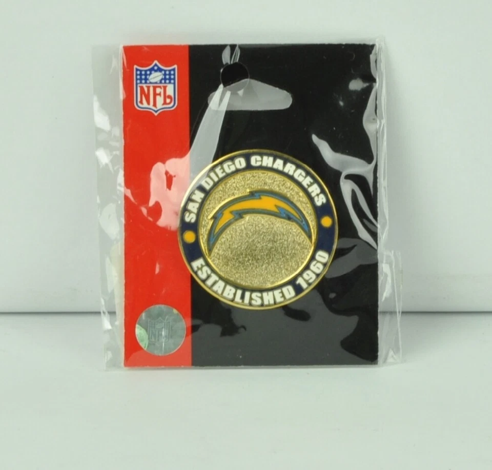 NFL San Diego Chargers Est 1960 Pin Lapel Pendant Collectible Fan Football  - Image 1 of 1