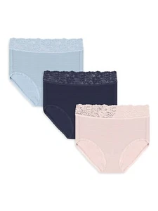 Vanity Fair Radiant Collection Women's Large Light Luxe Brief Underwear 3 Pack - Picture 1 of 5