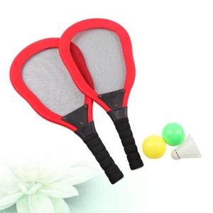 Rackets Shuttlecock Toys Racket Kids Playing Sports Toys - Picture 1 of 11