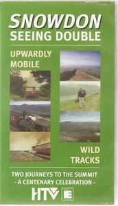 Snowdon Seeing Double Upwardly Mobile / Wild Tracks - Archive Film RARE HTV VHS - Picture 1 of 4