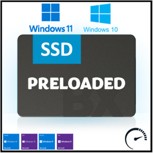 NEW 480GB 1TB 2TB SSD Solid State Hard Drive HDD with Windows 10/11 Installed