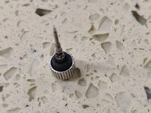 SEIKO DIVER 7546A Quartz  PART Crown & Steem seiko 7456-603a Used - Picture 1 of 5