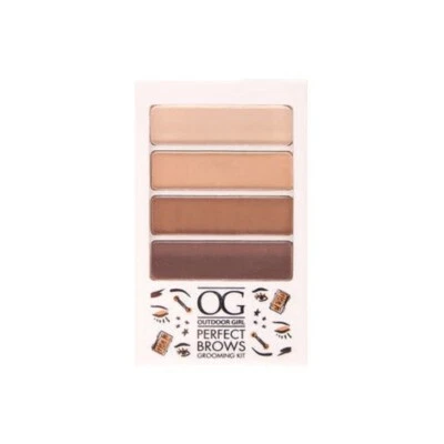 W7 Outdoor Girl Perfect Brows Grooming Kit – Shaping & Defining Eyebrows – New - Image 1 of 3