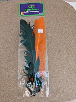 Западный индийский головной убор серьги парики томагавк костюм аксессуары - Изображение 1 из 4