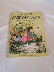 A Child's Garden of Verses Robert Louis Stevenson 1972 Grosse & Dunlap Publisher - Imagen 1 de 11