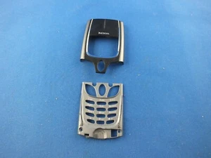 Oryginalna obudowa A Cover telefon komórkowy Nokia 8850 8890 górna obudowa obudowa przód szary czarny - Zdjęcie 1 z 6