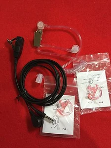 Auriculares Clear Tube iPhone/Droid solo escucha con punta de oreja pequeña moldeada - Imagen 1 de 3
