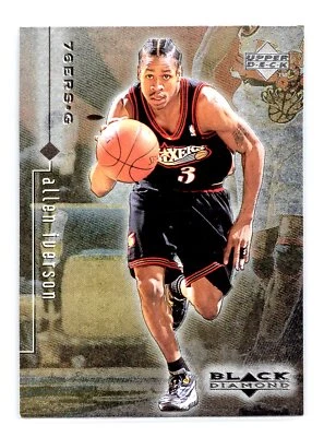 Allen Iverson 1998 Upper Deck Black Diamond #66 - Image 1 of 2