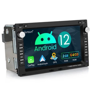 Apple Carplay Android 12.0 Autoradio Für VW Polo 9N Golf Jetta MK4 Passat B5 SWC - Bild 1 von 11