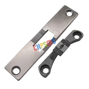 1SET NEEDLE PLATE AND FEED DOG FIT FOR ADLER 467 SINGLE NEEDLE SEWING MACHINE - Picture 1 of 6