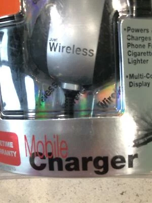 Just Wireless Ultra Mobile Charger Black/Silver - Image 1 of 4