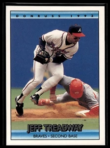 1992 Donruss #324 Jeff Treadway - Bild 1 von 2
