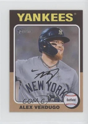2024 Topps Heritage Mini Alex Verdugo #275 - Image 1 of 2