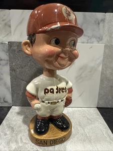 🔥⚾️1967 Vintage San Diego Padres Bobblehead Nodder Gold Base Sports Specialties - Bild 1 von 24