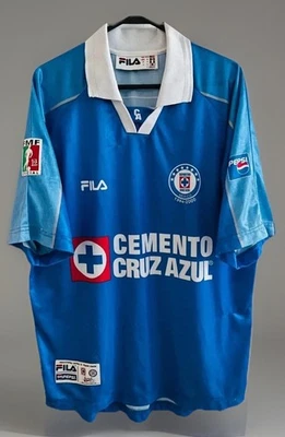 Jersey Cruz Azul Fila 2000 DE COLECCIÓN Mediano RARO ⚽️ Foto 1 de 4