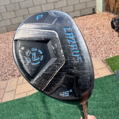 Lazrus Pitching Wedge Graphite Shaft Hybrid 45° Flex Stiff Golf Pride Grip +.5" - Image 1 of 4