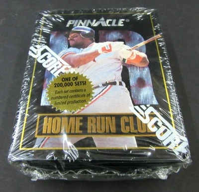 Juego Pinnacle Home Run Club 1993 - 48 cartas con certificado de autenticidad caja sellada Foto 1 de 2