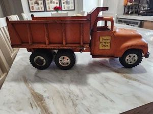 1957 TONKA BIG MIKE STATE HIGHWAY DUMP TRUCK , Restoration Or Parts - Picture 1 of 11