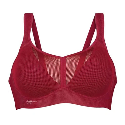 Sutiã esportivo feminino Anita Active - Controle de ar, bustiê, extra leve, respirável - Imagem 1 de 3