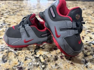 Nike Black Shox Shoes Sneakers Toddler Size 4 4C Running Tennis Shoes - Picture 1 of 6