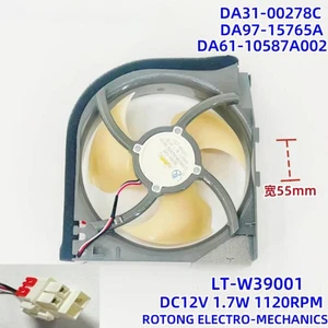 1PCS NEW DA31-00340A DA31-00278C FOR Samsung Refrigerator DC Motor Cooling Fan - Afbeelding 1 van 3
