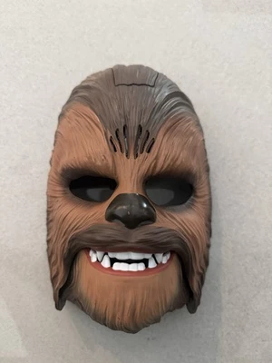 Máscara electrónica Hasbro Star Wars Chewbacca con sonidos de boca en movimiento probados funciona Foto 1 de 4