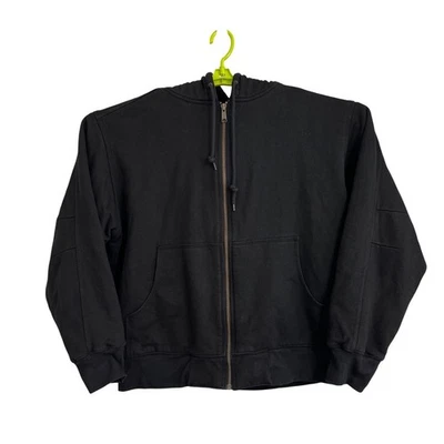 Chaqueta Cabelas de Colección Para Hombres Negra 2XL Cremallera Completa Forrada Térmica Sudadera con Capucha Años 90 Caza Foto 1 de 4