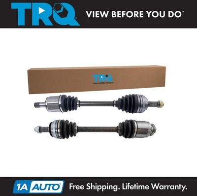 TRQ Front CV Axle Shaft Set For 2002-2006 Acura RSX - Image 1 of 4