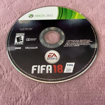 FIFA 18 Soccer (Microsoft Xbox 360, 2017) EA Sports Game Disc Only Tested - Image 1 of 4