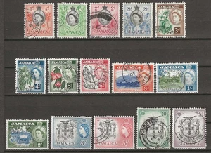 JAMAIKA 1956/58 SG 159/174 GEBRAUCHT - Bild 1 von 1