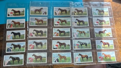 TARJETAS DE CIGARRILLOS. Tabaco Ogdens. DERBY ENTRANTS 1926. (Carreras) (Juego de 25)(1926) Foto 1 de 4