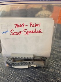 LEGO Star Wars: Rebel Scout Speeder (7668) RETIRED COMPLETE SET WITH MINIFIGURES