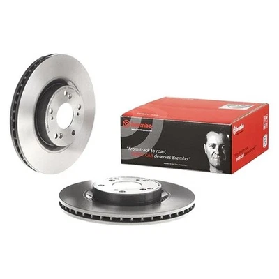 For Honda Civic 06-15 Brembo UV Coated Series Plain Vented Front Brake Rotor Foto 1 de 4
