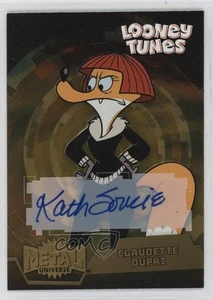 2024 Fleer Retro Looney Tunes Gold 21/25 Kath Soucie Claudette Dupri Auto 1ia5 - Zdjęcie 1 z 3