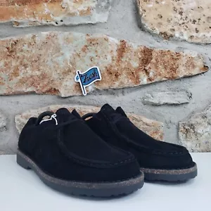 Birkenstock Pasadena II Wildleder Leder Halbschuh Herren Gr. EU 44 US M 11 Schwarz NEU - Bild 1 von 13