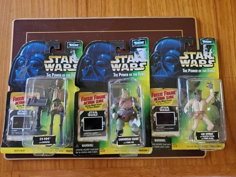 1997 Kenner Star Wars "Power Of The Force" Figures On Card Cover
