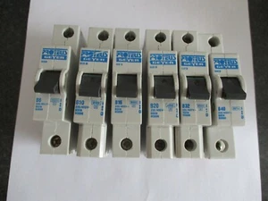 PROTEUS GEYER 606B B6/616B B16/ 620 B20/632B B32/640B B40 6KA POLO ÚNICO MCB'S - Imagen 1 de 2