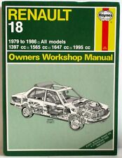 Haynes - Renault 18 1979-1986 / All Models Owners Workshop Manual Used - 120