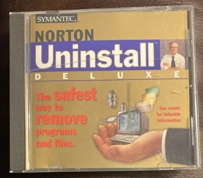 1997 Norton Uninstall Deluxe by Symantec Windows PC CD-ROM - Image 1 of 2