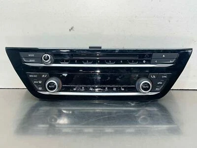 2018 BMW 530i OEM Auto Heater A/C Climate Control Panel 64117947871 2017-2020 - Image 1 of 4