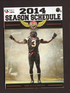 Iowa Barnstormers--Programma tascabile 2014--Satellite Rockstar--AFL - Foto 1 di 2